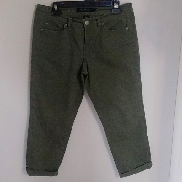 NWOT Calvin Klein Jeans Cropped - Picture 1 of 6